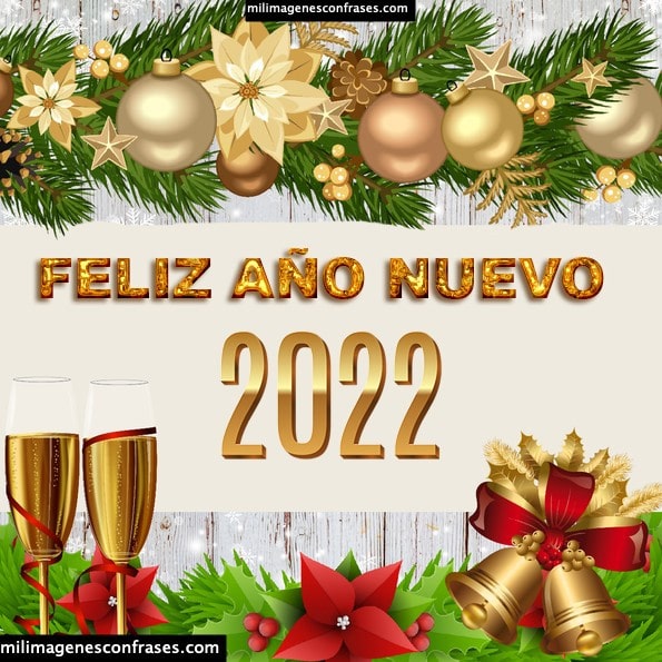tarjetitas de feliz ano nuevo 2022 gratis