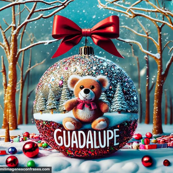 imagenes navidad nombre 3d guadalupe
